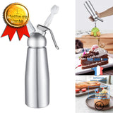 TD® Siphon à Chantilly Professionnel Mousse crème aluminium 500 ml chaud ou froid pack 3 douilles cuisine recette mousse chantilly