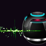 TD® Haut parleur boule multicolore enceinte portable bluetooth grande puissance mains libres musique solide téléphone audio appareil