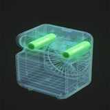 TD® Refroidisseur d'air mini climatiseur réfrigération petit ventilateur dortoir bureau à domicile petit artefact de refroidissement