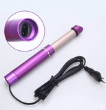 TD® Baguette à friser portable en céramique soins des cheveux curling télescopique à double usage petite attelle mini fer à friser