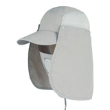 TD® Chapeau de protection solaire extérieur 360 casquette de pêche casquette de baseball de protection