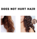 TD® Cheveux bigoudi dames vague curl attelle tourmaline céramique ne fait pas mal cheveux curling bâton maison paresseux laine curl
