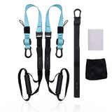 TD® Sangle de Suspension D'exercice de Suspension Sangle Fitness Kit pour Musculation Multifonction Entraînement Stretch Home Gym-bl