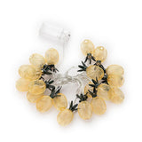 TD® Guirlande Lumineuse 3M 20 Ampoules Guirlande lumineuse LED à Piles Petites Ananas pour Fête Noël Mariage Anniversaire Soirée Cha