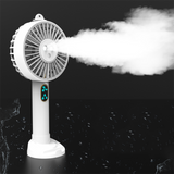 INN® Ventilateur mini ventilateur de pulvérisation portatif usb chargeant mini ventilateur humidificateur de bureau hydratant portab