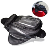 TD® Sac de réservoir de carburant noir pour moto grand écran sac de voyage étanche sac étanche pour moto sac magnétique sac magnétiq