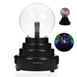 TD® Veilleuse bébé led usb prise boule électrostatique lightning magic ball atmosphère lampe cadeau enfant chambre mini lampe table