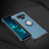 TD® Coque pour téléphone portable Samsung Galaxy S8 avec support anti-chute avec coque de protection anti-collision Samsung Ring
