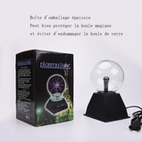 INN® magique boule électrostatique boule de foudre boule lumineuse cristal électro-optique contrôle du son Induction boule magique