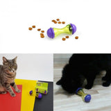 Version Jaune - M - Formation Alimentaire Éducatif Roulement Fuite Chat Gamelle Pour Chien Os Forme Distributeur Bol Chiot Ch