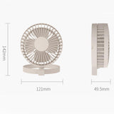 TD® Ventilateur de bureau usb petit ventilateur bureau muet étudiant de bureau pliant ventilateur portable ventilateur muet mural
