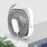 INN® Ventilateur USB, Mini Ventilateur, Ventilateur Rechargeable Silencieux Portable 360 ° Réglable 3 Modes Ventilateur de Bureaux a