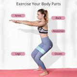 TD® Accessoires Fitness - Musculation,3 pièces coton Yoga bandes de résistance anti dérapant Fitness élastique tirer - Type 3in1 Set