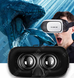 TD® Casque de réalité virtuelle noir blanc bleu 3d lunette casque intelligent téléphone, Bluetooth jeu télécommande contrôleur vidéo