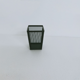 TD® Porte-stylo Porte-stylo carré conique Européen et américain en maille métallique simple, stockage et finition de bureau à domici