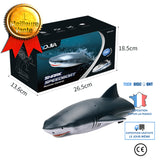 TD® 2.4G simulation requin télécommande bateau haute vitesse et longue durée de vie de la batterie hors-bord électrique bateau jouet