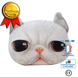 TD® Drôle 3D Cat Imprimer Coussin Coussin créatif mignon poupée en peluche cadeau Home Décor 13698