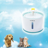 TD® Distributeur d'eau animaux de compagnie automatique fontaine électrique chien chat croquette fraîche abreuvoir silencieux filtra