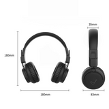 TD® E92 Casque sans fil Bluetooth Casque 5.1 Pliable Subwoofer Stéréo Musique Casque