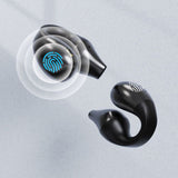 TD® Oreillette bluetooth Appel sportif binaural non intra-auriculaire avec une qualité sonore élevée et universel
