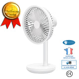 INN®  Mini ventilateur de bureau portable tournant avec charge 5W