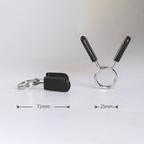 TD® (Dumbbell Lock) 2pcs 25 mm Barbell de serrage pince à ressort Poids barre haltère verrouillage de collier ressort Fitness