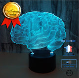 TD® xm12671-3D Veilleuse Cerf 3D Night Light 7 Changement De Couleur À Distance Led 3D Lumière Économie D'Énergie Bébé Sleep