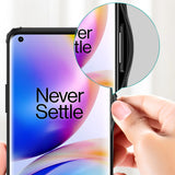 TD® Convient pour la coque de téléphone portable oneplus 8pro coque tout compris anti-chute semi-perméable givrée