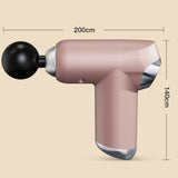TD® Pistolet électrique pour fascia de  relaxation musculaire,  mini  pistolet de  massage  à vitesse  variable  à écran tactile LCD