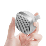 INN® Enceinte Bluetooth Nomade  ultra-portable de voiture - Haut-Parleur Nomade  - Enceinte Mobile -Haut-Parleur Bluetooth argent