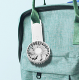 INN® Ventilateur rétractable crochet de poche mini mode créatif extérieur portable portable voyage étudiant chargeant petit ventilat