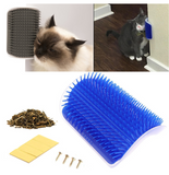 TD® Chats Brosse Peigne Fournitures pour Animal Domestique Chat Se Cat massager Dispositif de frottement de chat dans un coin