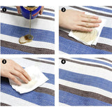 TD® Tapis de pique-nique extérieur tissu oxford portable pour transporter un tapis de pique-nique imperméable et résistant à l'humid