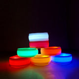 INN® 1 bracelet lumineux LED, bracelet clignotant fluorescent lumineux, accessoires de bar, bracelet lumineux nocturne bracelet chan