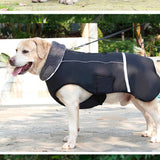TD® Animal de compagnie automne et hiver épaissi veste gros chien vêtements réfléchissant chaud haut vêtements chien boucle vêtement