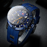 TD® Montre de sport montre pour hommes décontractée montre à quartz étanche montre pour hommes lumineuse multifonctionnelle