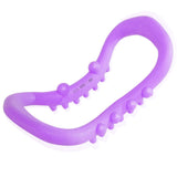 TD® Anneau de Yoga ABS Anneau d'étirement Anneau de Fitness Anneau de Pilates Anneau de Yoga Magic Circle Yoga (Massage Violet)