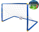 TD® Filet de But Football Grande taille Enfants Sports/ Soccer Objectifs Avec Soccer Ball