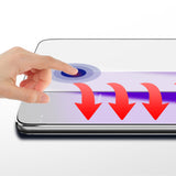 TD® Oneplus 8t film trempé couverture plein écran film de protection des yeux anti-HD film de lumière bleue film de téléphone portab