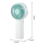 INN® Ventilateur portable ventilateur de charge usb simple et frais ventilateur de poche étudiant portable mini ventilateur grand ve