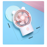 INN® Ventilateur de bureau USB chargeant le dortoir des étudiants bureau mini ventilateur de bureau silencieux portable portable