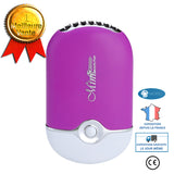INN®  Mini ventilateur USB Portable USB Mini ventilateur climatisation Extension de cils colle outil de séchage rapide violet