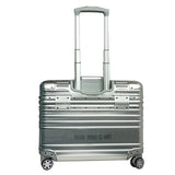 TD® 16 pouces bagages d'affaires cadre en aluminium chariot cas roue universelle voyage étui rigide ordinateur embarquement cas