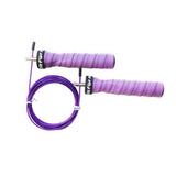 TD® Corde à Sauter/ Exercice Fitness Sauts Boxe Corde Vitesse Violet
