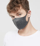TD® Masque en tricot de soie anti-coton résistant au froid, respirant et lavable masques tissus reutilisables