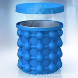 TD® Seau à glace Machine à glaçons  révolutionnaire économiseur d'espace Ice Cube Maker Ice Genie ustensiles de cuisine