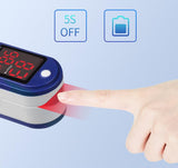 TD® Oxymètre de doigt professionel, Appareil médical avec un écran LCD, Mesure de pouls après sport, outil fréquence cardiaque