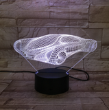 TD® Veilleuse 3D Led Illusion Voiture De Course Modèle Nuit Lampe Led 7 Couleurs Clignotant Lampe De Table Comme Cadeaux De Nouveaut