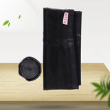 TD® 90*210cm noir écran fenêtre cuisine Anti-moustique porte rideau gratuit poinçonnage magnétique fibre de verre Velcro porte ridea