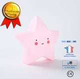 TD® Veilleuse bébé Veilleuse de nuit lampe de chevet  pour bébé en forme de Lune et étoiles